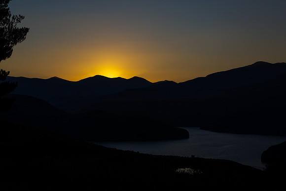 Lesotho Africa Sunset