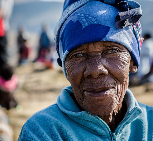 Faces of Lesotho, Africa