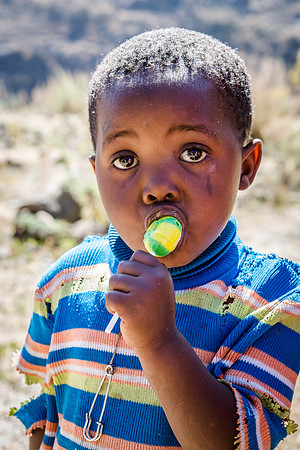 Faces of Lesotho, Africa