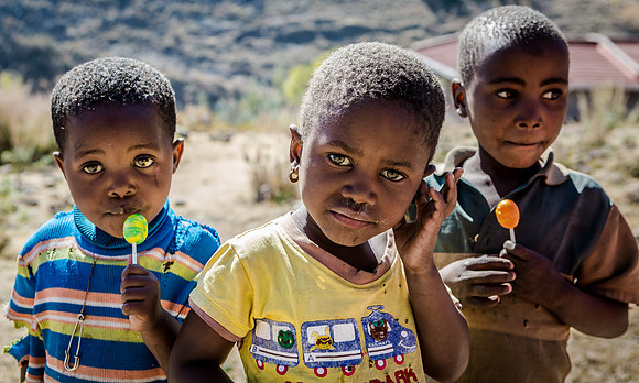 Faces of Lesotho, Africa