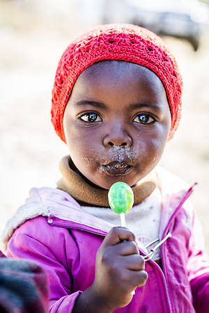 Faces of Lesotho, Africa